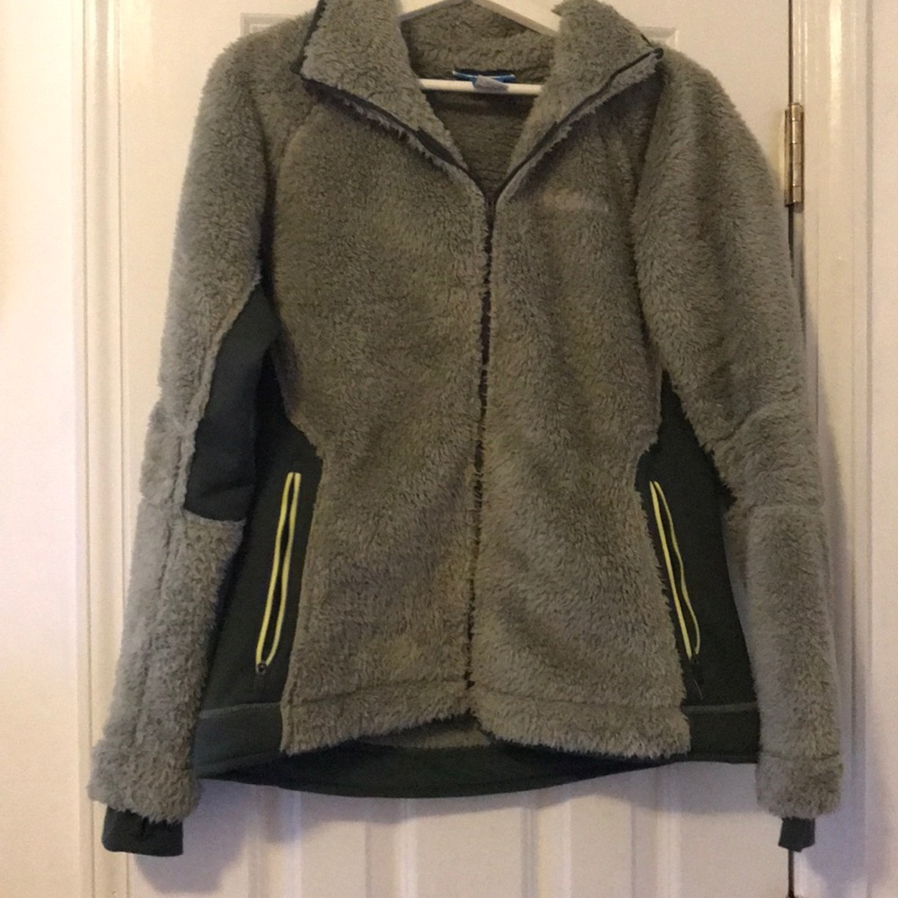 Fuzzy Columbia jacket
